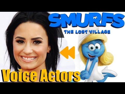 Smurfs The Lost Village Voice Actors And Characters Youtube