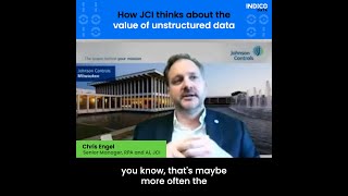 What does Johnson Controls think about the value of unstructured data?