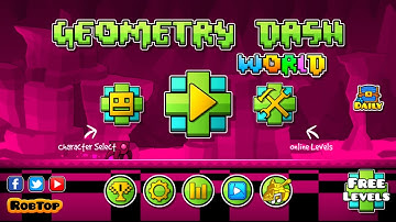 Geometry Dash World | Playthrough Part 1 | World 1 & 2