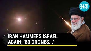 '80 Drones, 6 Missiles...': Fresh Attack By Iran On Israel; Biden, Netanyahu Downplay Strikes