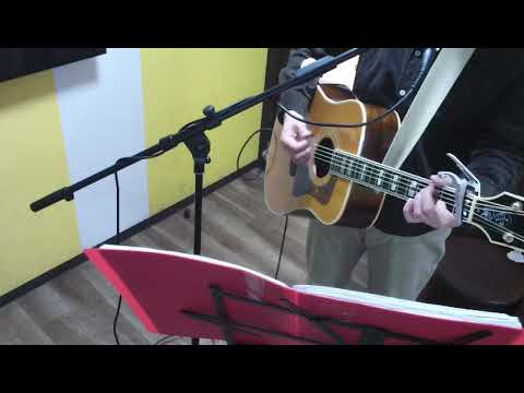 ” メモリーグラス ”   堀江淳  cover   弾き語り  /  GUILD  D55