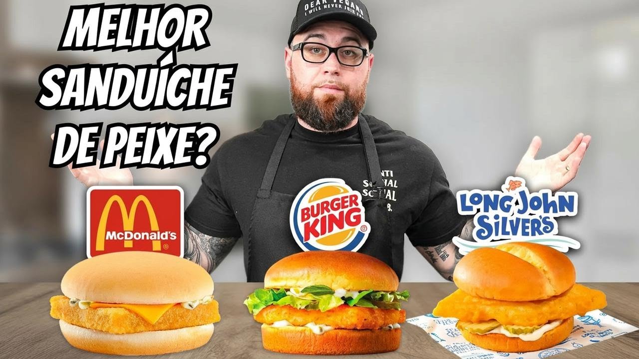 Qual é o melhor sanduíche de peixe frito? Provei todos e conto tudo!