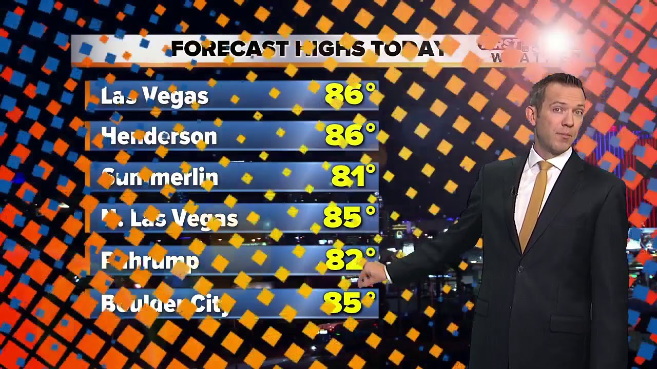 13 First Alert Las Vegas weather May 14th morning YouTube