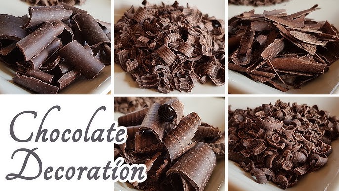 Comment faire des copeaux de chocolat ?