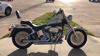 017973 2003 HARLEY-DAVIDSON SOFTAIL FAT BOY FLSTFI - 100TH ANNIVERSARY