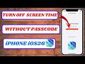 how to turn off screen time without passcode if forgot|how to get screen time passcode if forgotten
