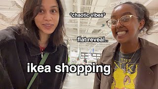 ikea shopping and friend's reaction to the new apartment :)