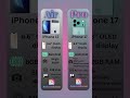 iPhone 17 Air v/s iPhone 17 pro #technomobille