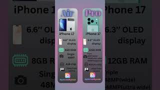 iPhone 17 Air v/s iPhone 17 pro #technomobille