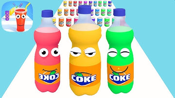 Juice Run Games Pro All Levels Walkthrough Gameplay iOS,Android Update New Levels COKE A4AG