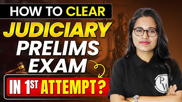 How To Clear Judiciary Exam in First Attempt | Judiciary Preparation | Judiciary By PW