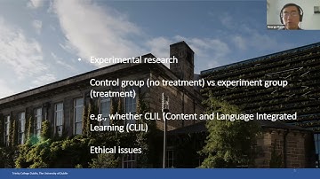 Research Methods in English Language Teaching