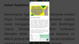 materi bimtek implementasi kurikulum merdeka (ikm) madrasah ibtidaiyah #kurikulummerdeka #kemenag