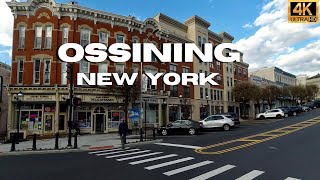Driving Ossining New York 4K