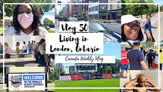 [Weekly Vlog 50]: I Visited the World&#39;s OLDEST Baseball Grounds!! | STUDENT LIFE!! | London, Ontario