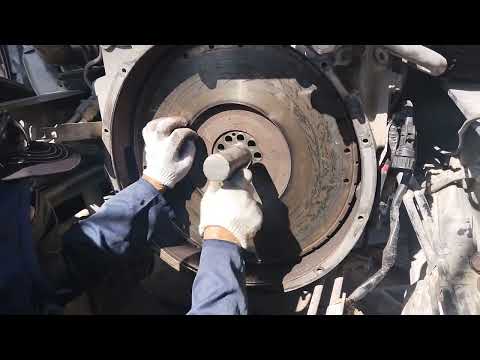 How to fix clutch and oil seal //actros 2040