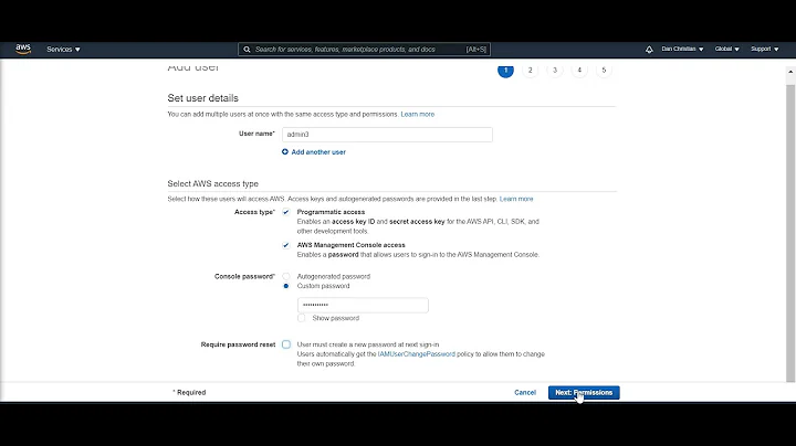 #44 Creating an IAM User Attaching Policy Access Services using AWS CLI