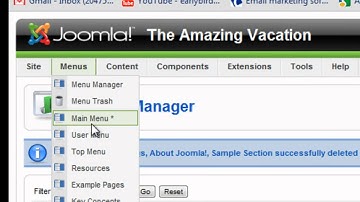 Joomla!™ 1.5: Removing Sample Data