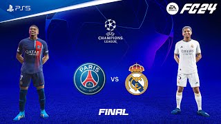 FIFA 24 - PSG vs Real Madrid | UEFA Champions League Final | PS5™ [4K60]