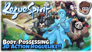 BODY-POSSESSING 3D ACTION ROGUELIKE!! | Let's Try: Rogue Spirit | Gameplay screenshot 3