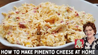 Creamy Pimento Cheese With Cream Cheese  Good Southern Cooking  Step by Step  How to Cook