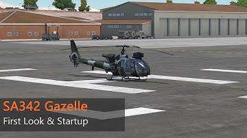 [DCS] SA342 Gazelle First Look & Startup