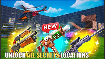 1V1 WITH EVERY GUN HIVE MAP FORTNITE CREATIVE - UNLOCK ALL NEW SECRETS LOCATIONS (CHRISTMAS WEAPONS)
