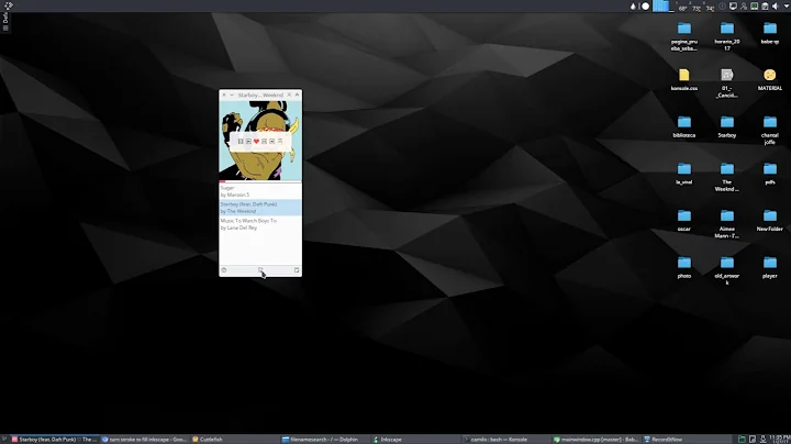 Babe Qt Music player progress - new features