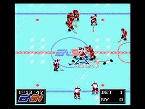 NHLPA Hockey 93 Sega Genesis | GalaxyGamingGallery