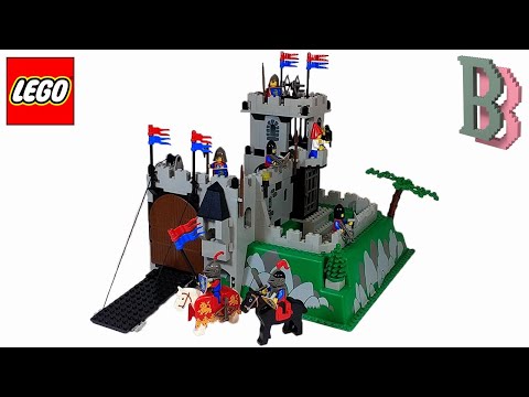 LEGO Castle Crusaders 6081 King's Mountain Fortress - Review 1990