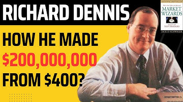 5 RULES that made him $200,000,000 from $400 | Richard Dennis Market Wizards Interview