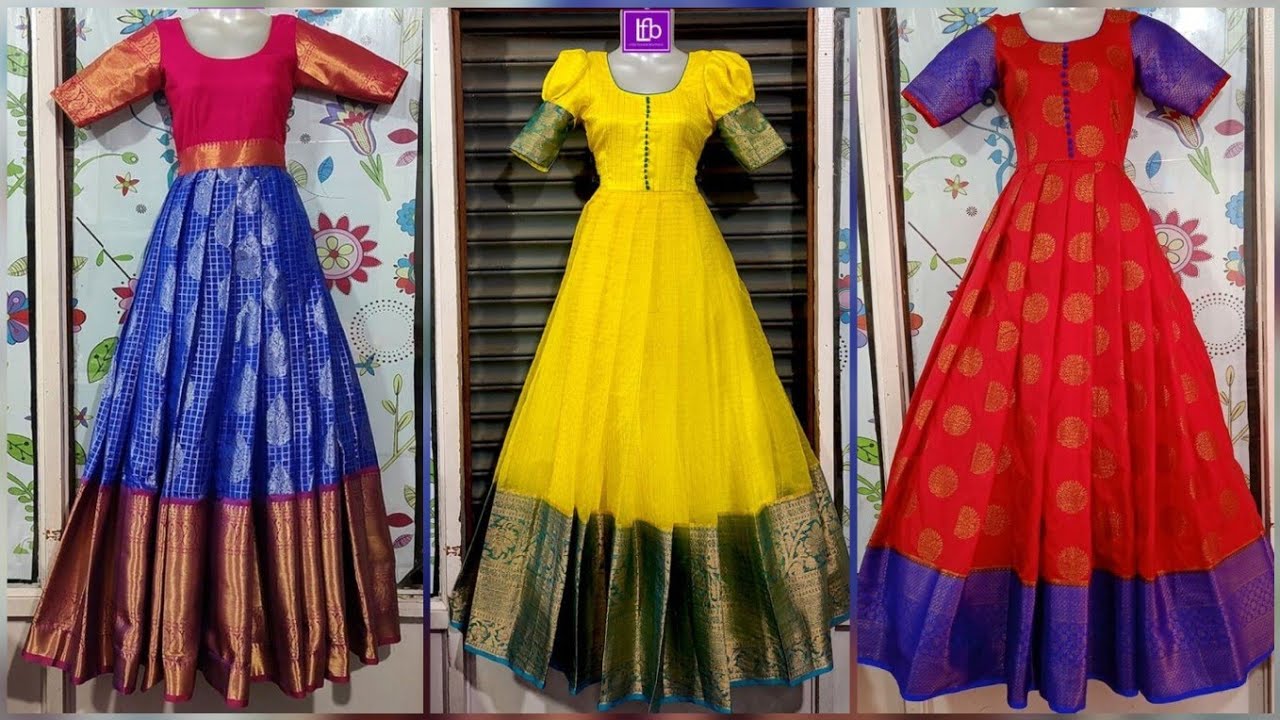 SOUTH INDIAN COLLECTION – Buy Two Fast – The Online Shopping Hub | Long gown  design, Long dress design, Girls frock design