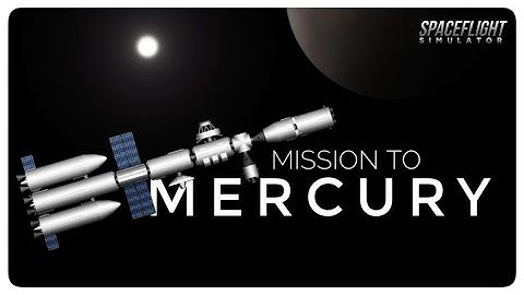 Interplanetary Space Station to Mercury in SFS - No DLC