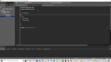 Crear Classes C++ | POO | CodeLite