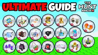 How To Get ALL 20 BADGES + UGCS in The Hunt: Roblox 20 EVENT! (FASTEST GUIDE)