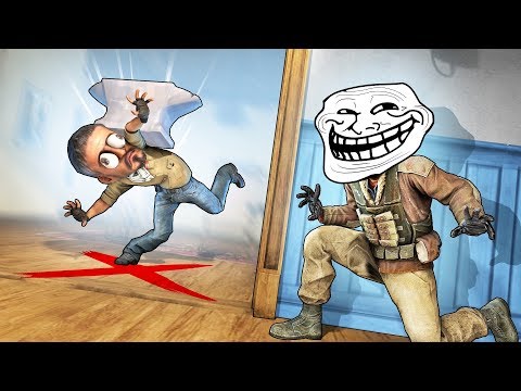 Видео: СНОВА ТРОЛЛЬ ЛОВУШКИ И УГАР В CS:GO!!!