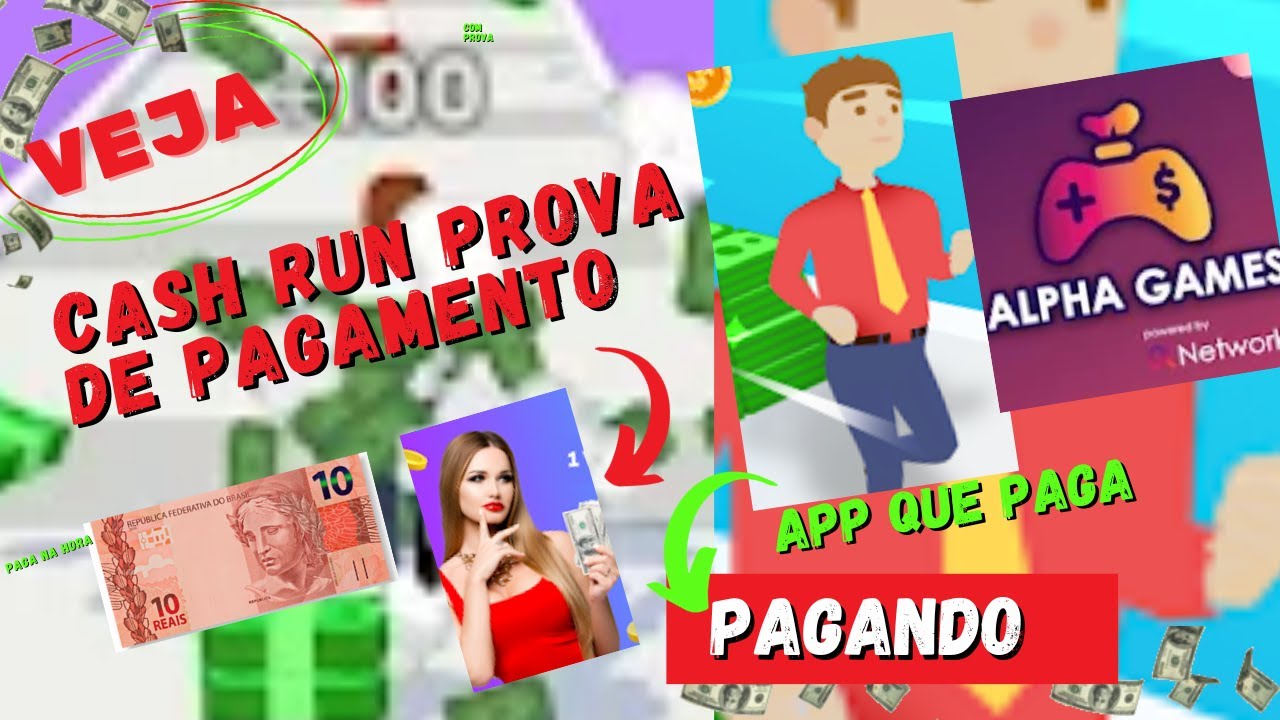 APP CASH RUN 👉 PROVA DE PAGAMENTO VEJA ] - YouTube
