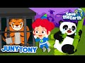 Let’s Protect the Endangered Animals🦁🐼 | Save the Earth🌎 | Green Earth Songs for Kids | JunyTony