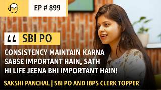 Ctwt E899 - Sakshi Panchal Sbi Po And Ibps Clerk Topper | Second Attempt