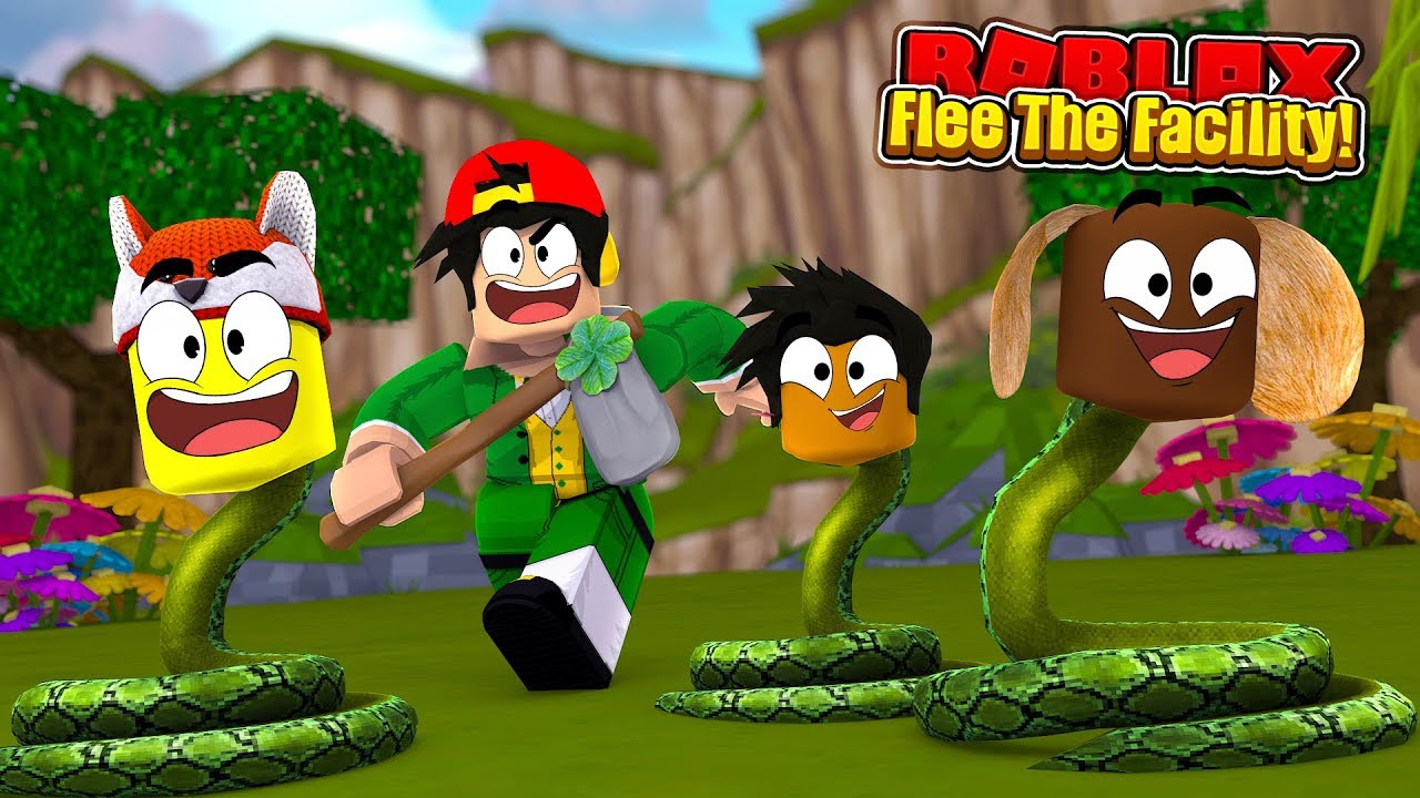 Roblox Flee The Facility Irish Ropo Chases The Snakes Youtube - roblox flee the facility baby duck