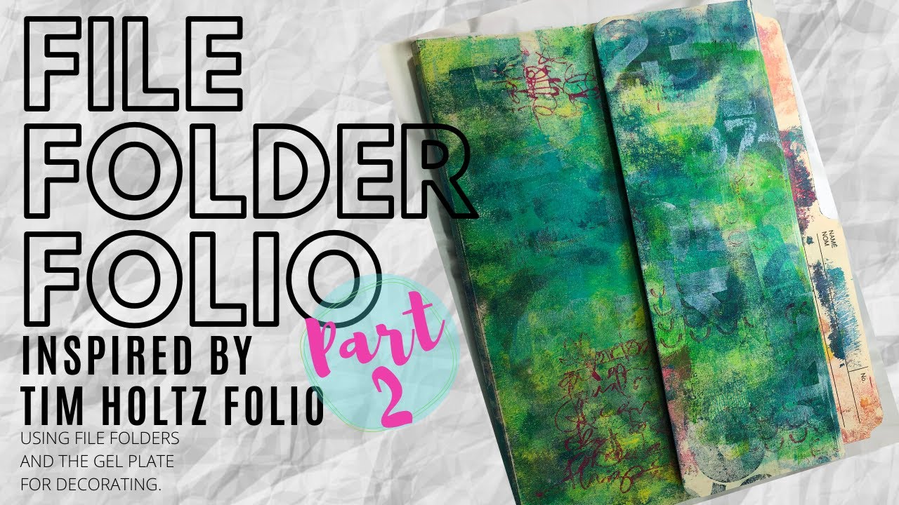 File Folder Folio Part 2 - YouTube