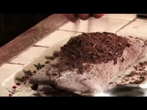 Tronchetto Di Natale Csaba.Tronchetto Al Cioccolato Ricetta Youtube