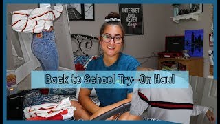 Back to School TRY-ON CLOTHING HAUL 2018!!