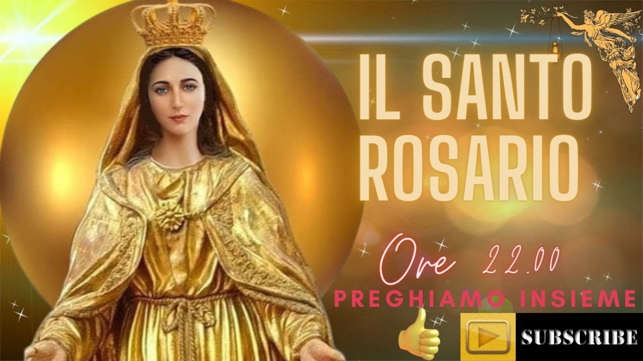 🔴S ROSARIO A MARIA CHE SCIOGLIE I NODI -PREGHIAMO PER LA PACE 18-10