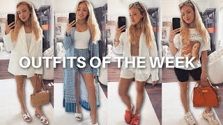 SUMMER OUTFITS OF THE WEEK / Early Pregnancy Outfit Ideas 2023