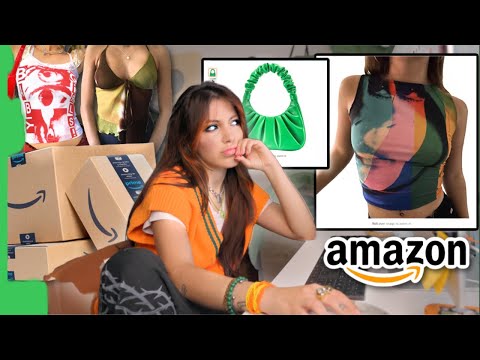 shopping AMAZON clothing for the first time 💻  *skeptical*