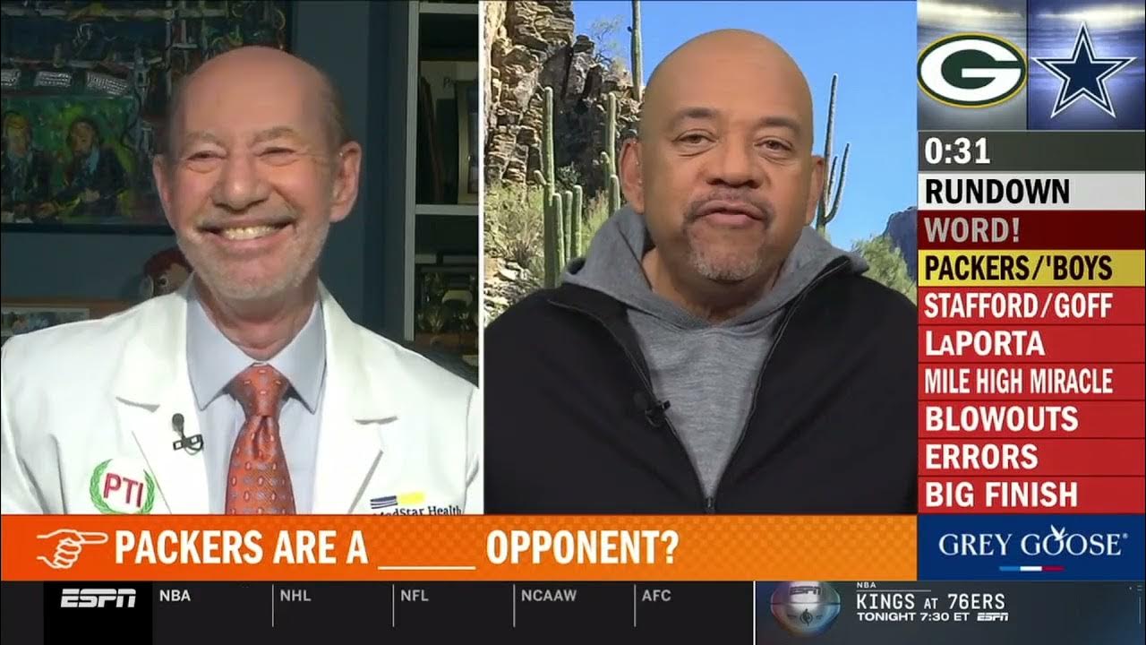 Pardon the Interruption (Jan 12 2024) How will cold weather affect NFL