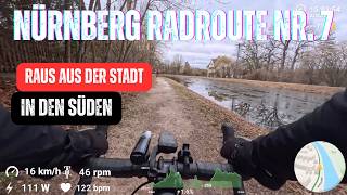🚴‍♂️ Nuremberg's cycling routes put to the test – Route No. 7 | Main Station → Kornburg screenshot 1