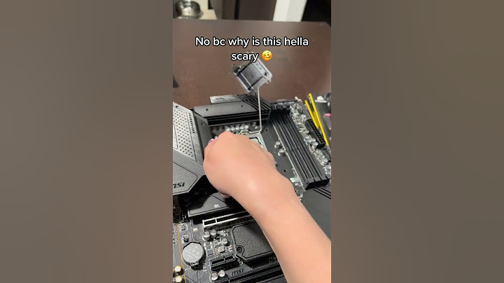 The scariest part of PC building