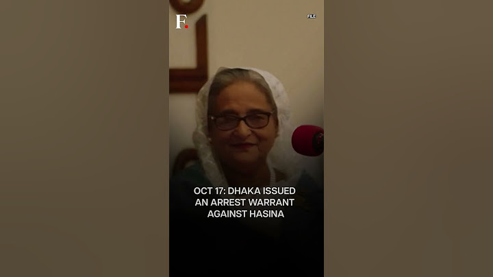 ক্ষমতাচ্যুত প্রধানমন্ত্রী শেখ হাসিনার প্রত্যর্পণ চাইবে বাংলাদেশ | ফার্স্টপোস্টে সদস্যতা নিন
